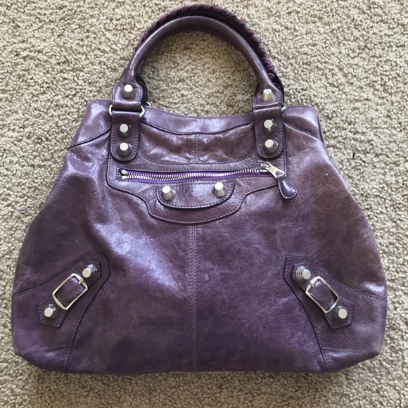 Balenciaga Handbags - BALENCIAGA giant 21 midday purple hobo,STUNNING!!